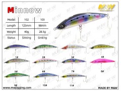 M&W Minnow (102, 103), F0803